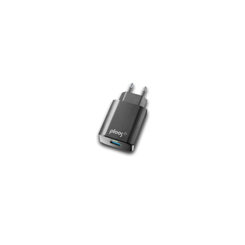 USB wall CHARGER 18W QC3 BLACK