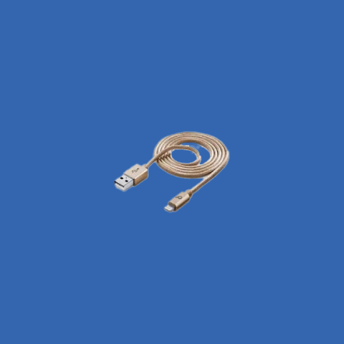 USB DATA CABLE 1M GOLD